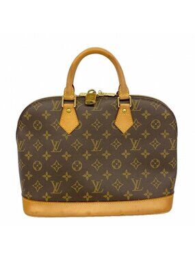 Louis Vuitton Handbag Monogram Alma Brown
